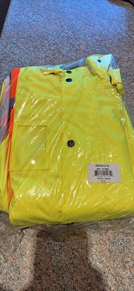 Costco High-Visibility Safety Jacket XL