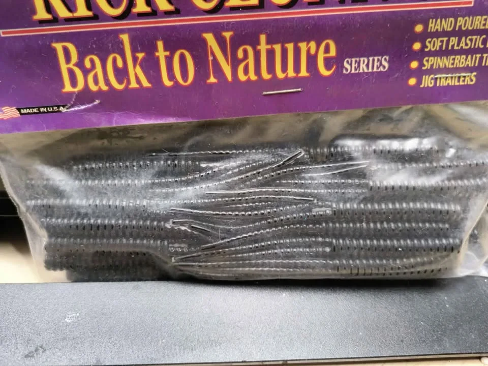 Assorted Soft Plastic Worm Fishing Lures image indicator(7)