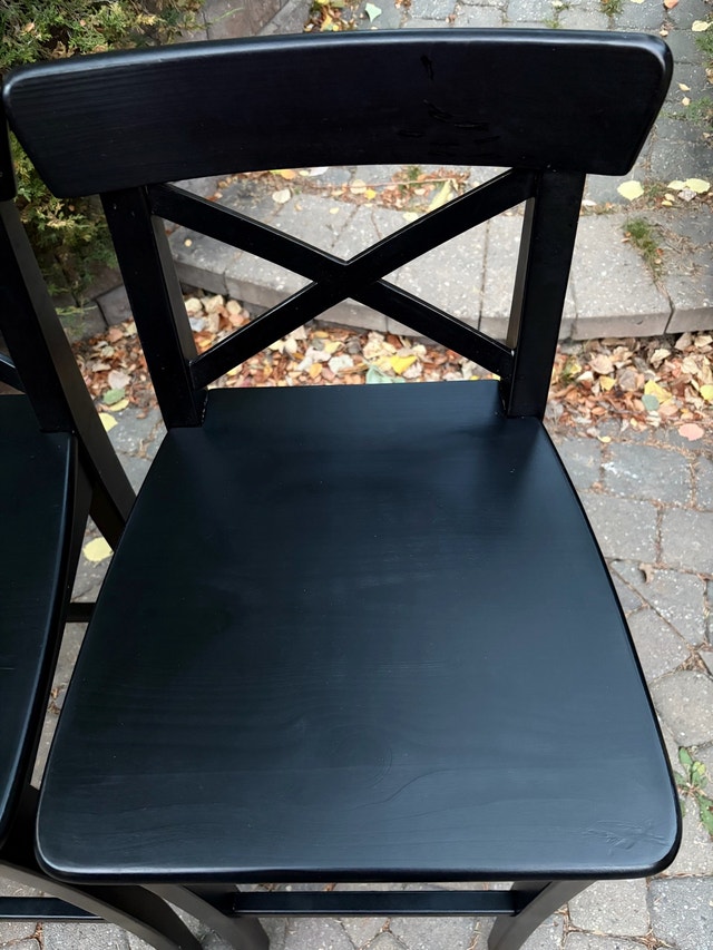 IKEA Ingolf bar chairs - very good condition - photo 2