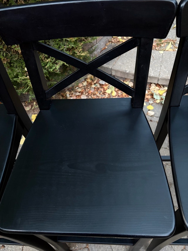 IKEA Ingolf bar chairs - very good condition - photo 3