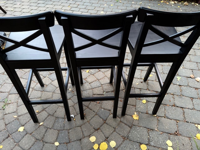 IKEA Ingolf bar chairs - very good condition - photo 5