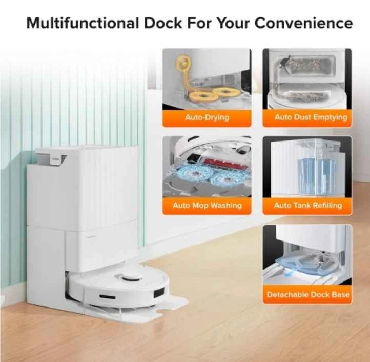 Roborock Q Revo Robot Vacuum & Mop with Self-Empty Dock - photo 2