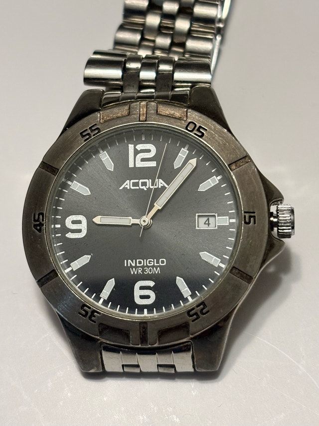 Acqua Indiglo Wristwatch