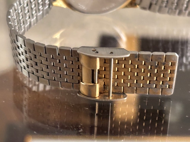 Accutron Watch, gold plated and faded bracelet - photo 4