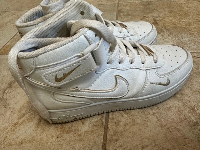 White Fashion High-Top Sneakers - photo 2