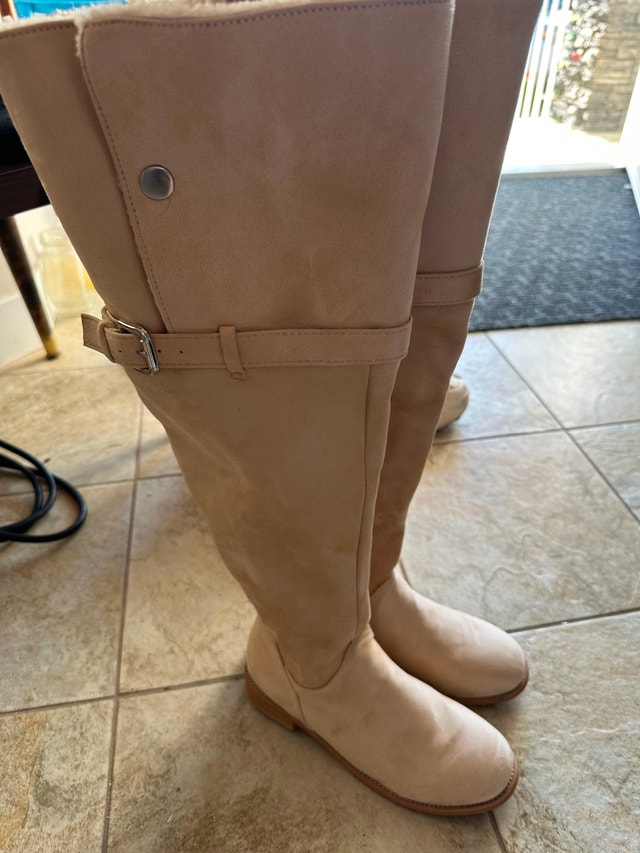 Brand New Tan Fashion Winter Tall Boots - photo 2