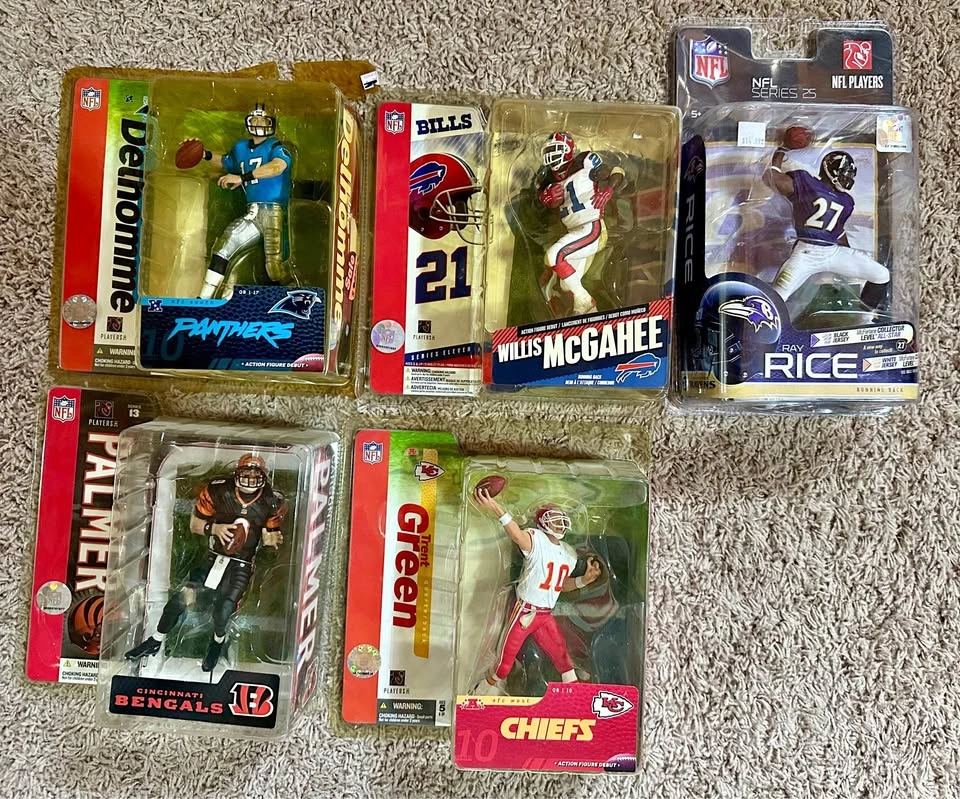 McFarlane SportsPicks NFL Series Action Figure Lot