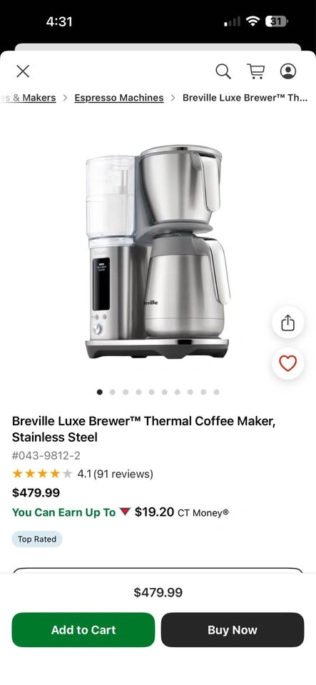 Breville Precision Brewer Coffee Maker - photo 4