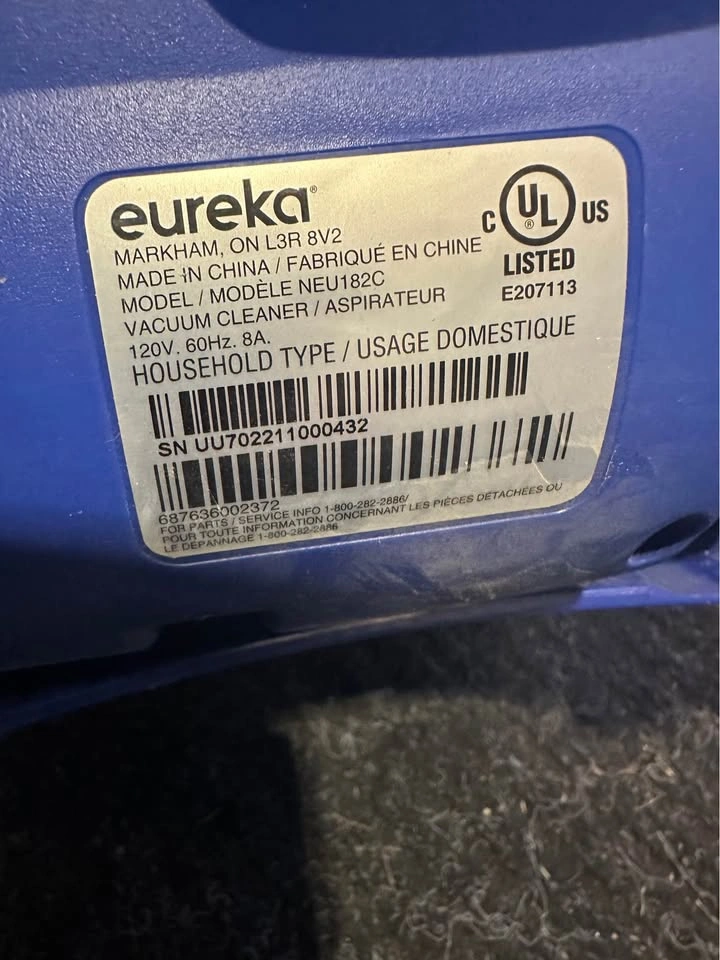 Eureka PowerSpeed Upright Vacuum Cleaner - photo 3