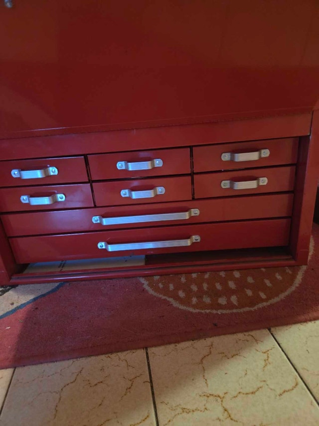 Vintage mastercraft tool box full - photo 2