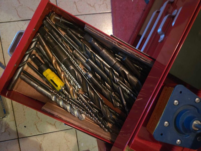 Vintage mastercraft tool box full - photo 3