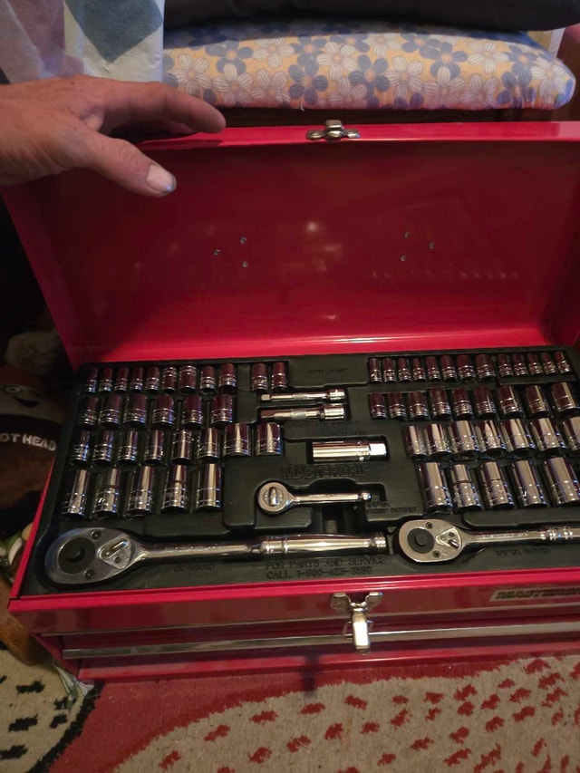 MasterGrip tool box full of goods - photo 3