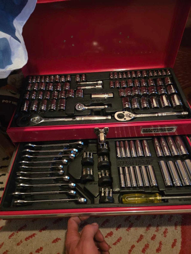MasterGrip tool box full of goods