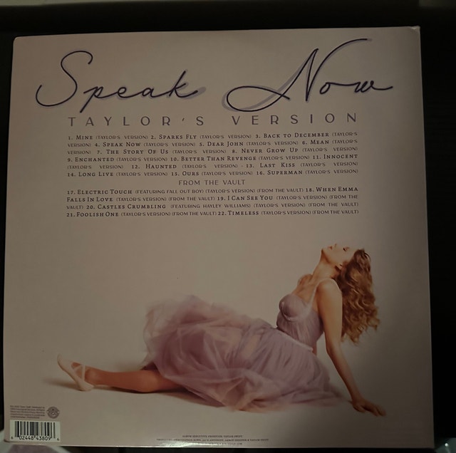Speak Now (Taylor’s version) Vinyl - photo 2