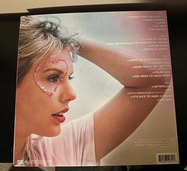 Lover Vinyl, Taylor Swift - photo 2