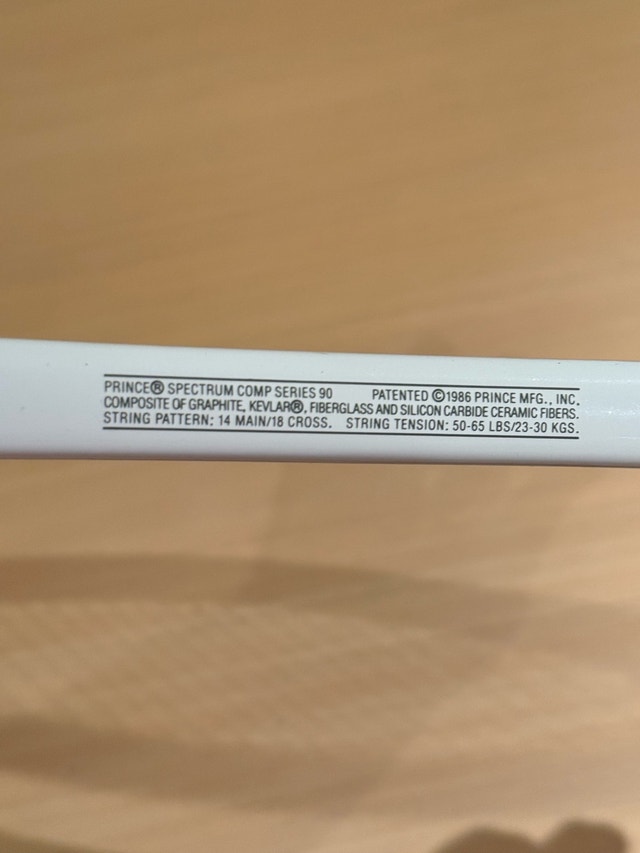 Prince Spectrum Comp Series 90 Tennis Racket Racquet - photo 3