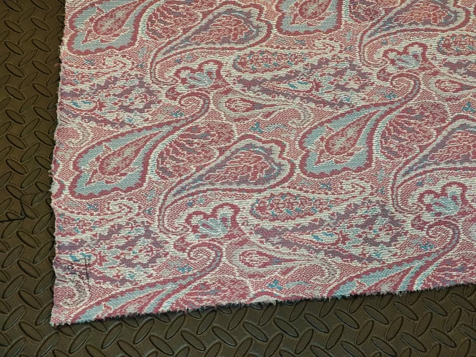 Paisley Jacquard Knit Fabric - 67" x 72" - 1.8 Yards - photo 2