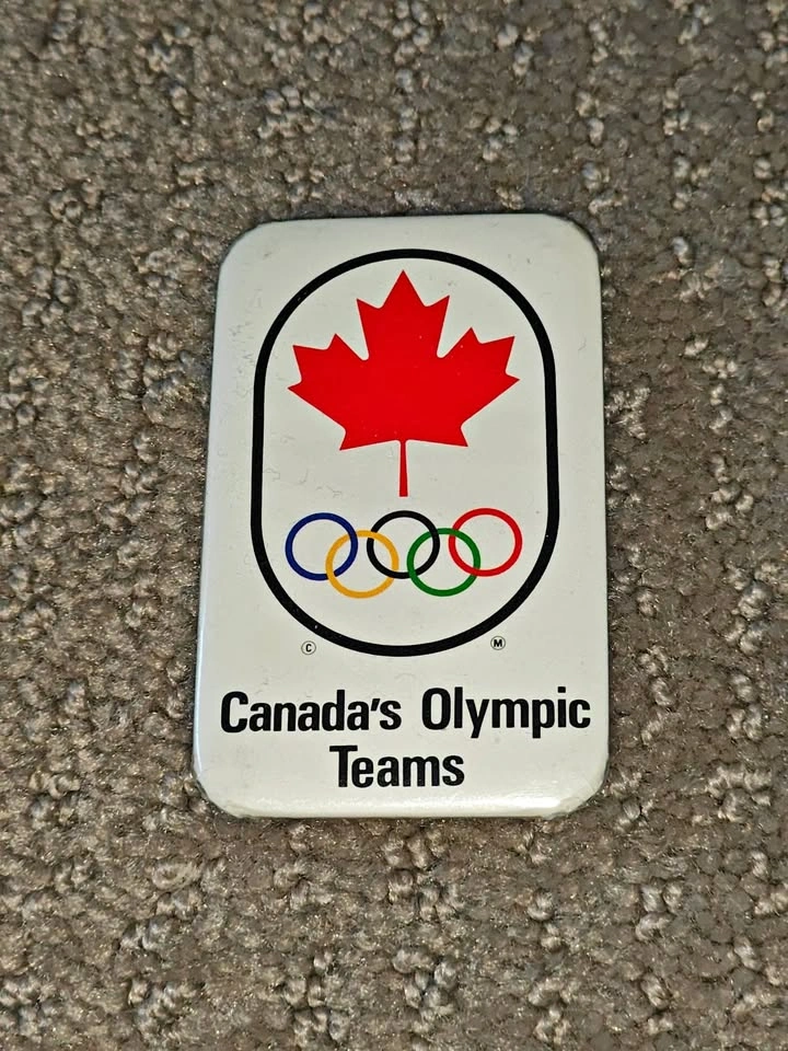 Canada's Olympic Teams - Button Pinback Pin