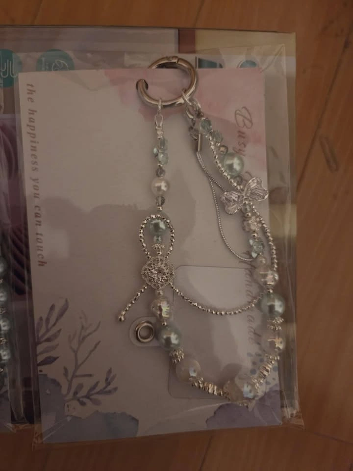 2 packs of beaded phone charms from Busy Beads Handmade - photo 3