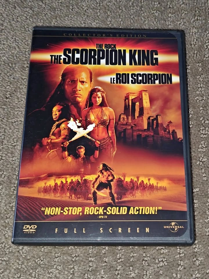 The Scorpion King - Collector's Edition - DVD Movie - The Rock