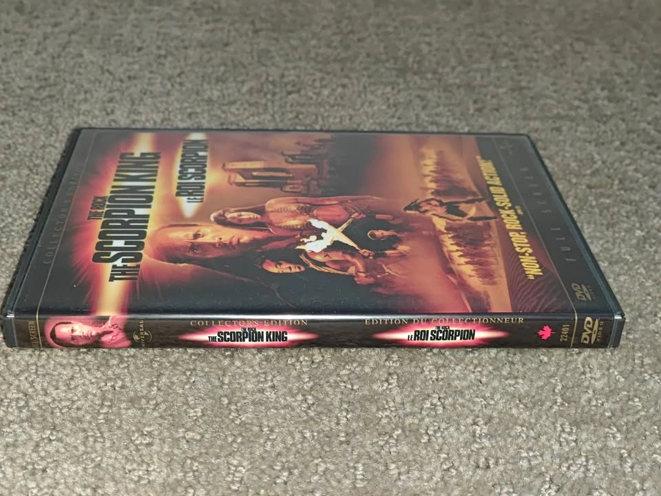 The Scorpion King - Collector's Edition - DVD Movie - The Rock - photo 2