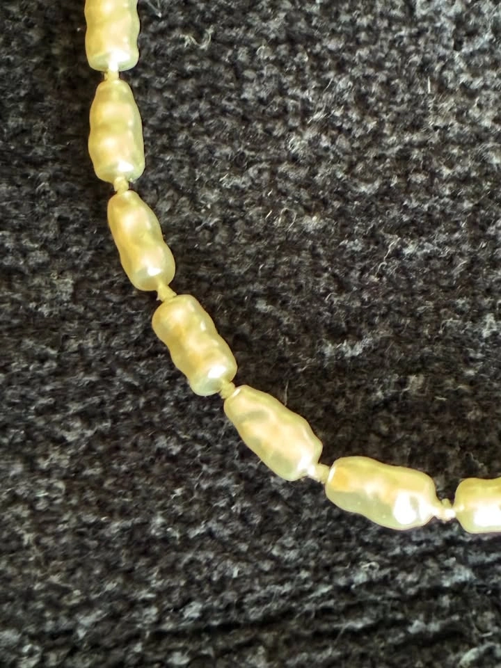Vintage Freshwater Rice Pearl Bracelet - photo 2