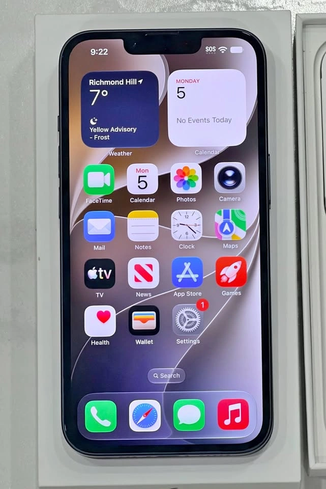 Nearly New 128GB Apple iPhone 14 - 100% Battery Health