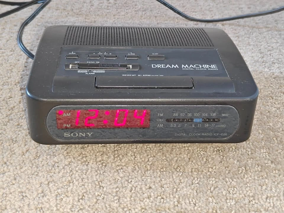 Sony ICF-C26 Dream Machine Digital Alarm Clock (No Radio)
