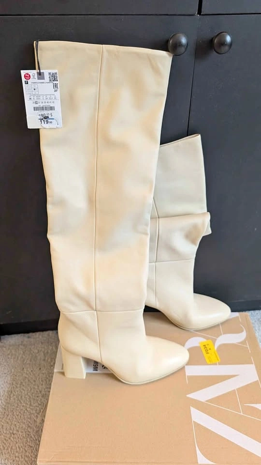 Zara Over The Knee Boots