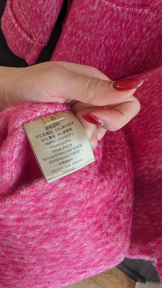 Wool Alpaca Pink Coat - photo 2
