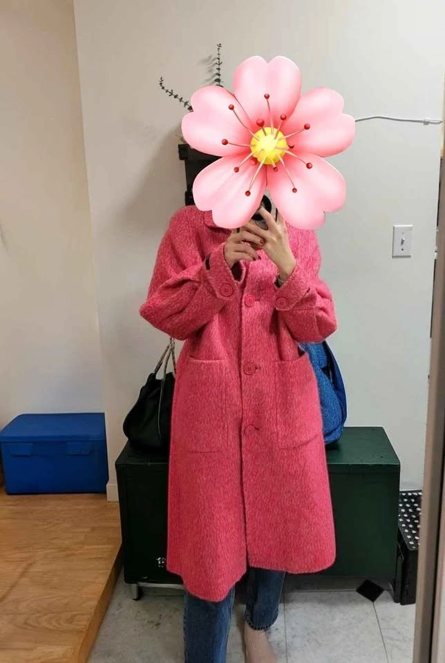 Wool Alpaca Pink Coat - photo 4