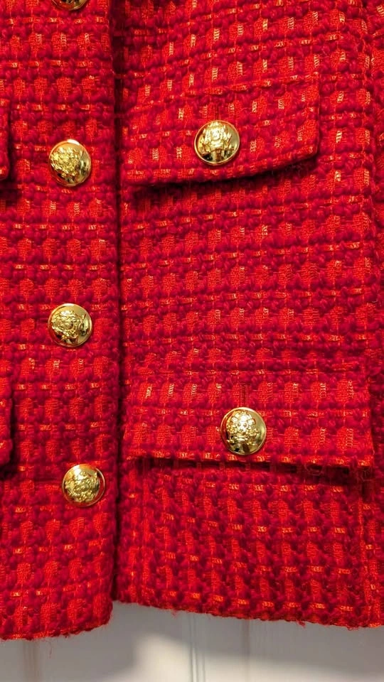 Red Tweed Jacket