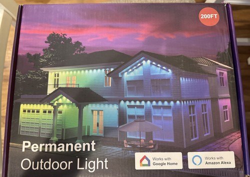 New Permanent Outdoor Lights 200 Feet Google Home Alexa