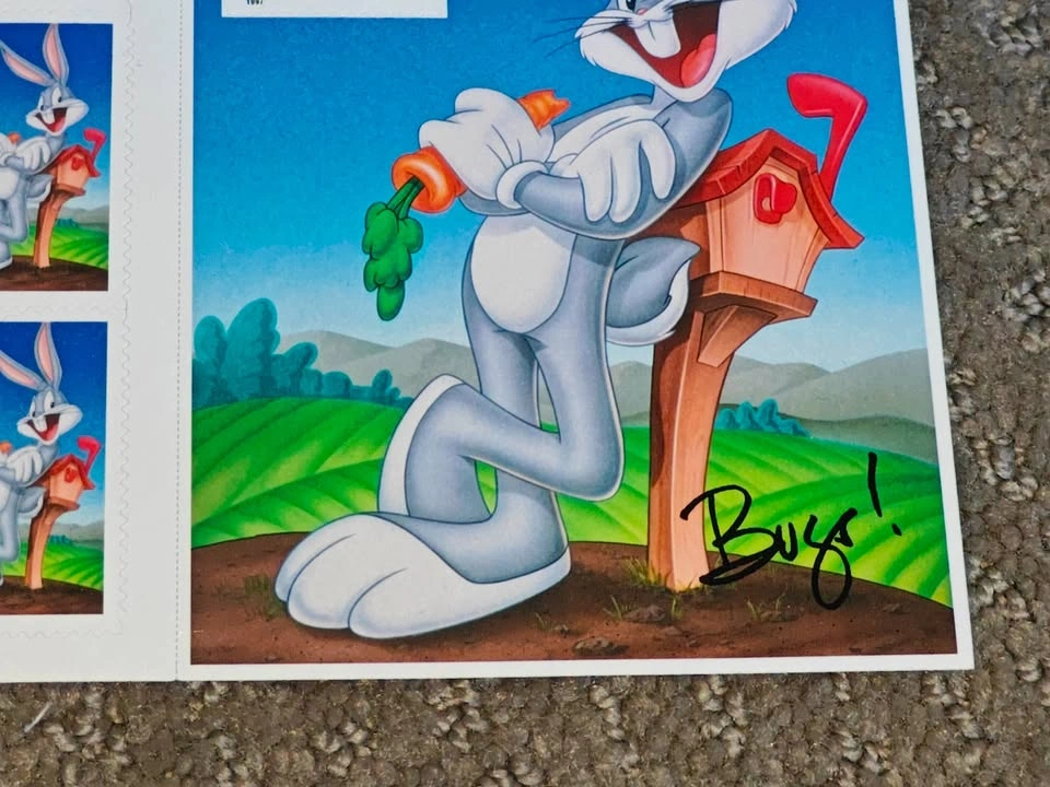 Stamp Sheet - 1997 Bugs Bunny USPS Looney Tunes Commemorative - photo 5