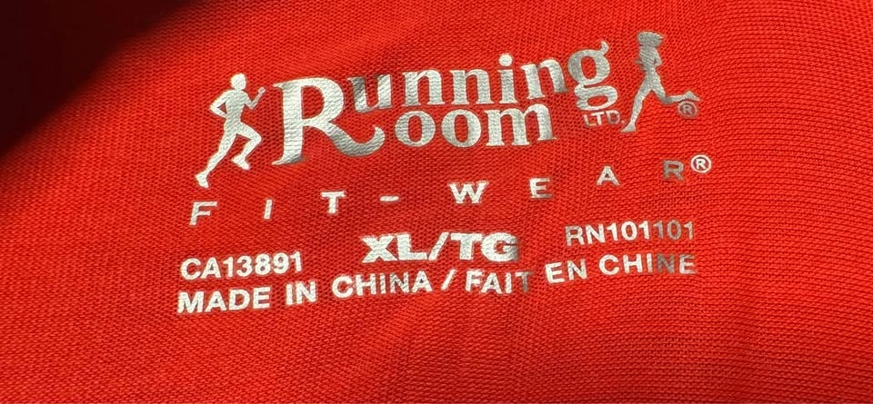 Running Room 'Run Like A Girl' T-Shirt Size XL - photo 3