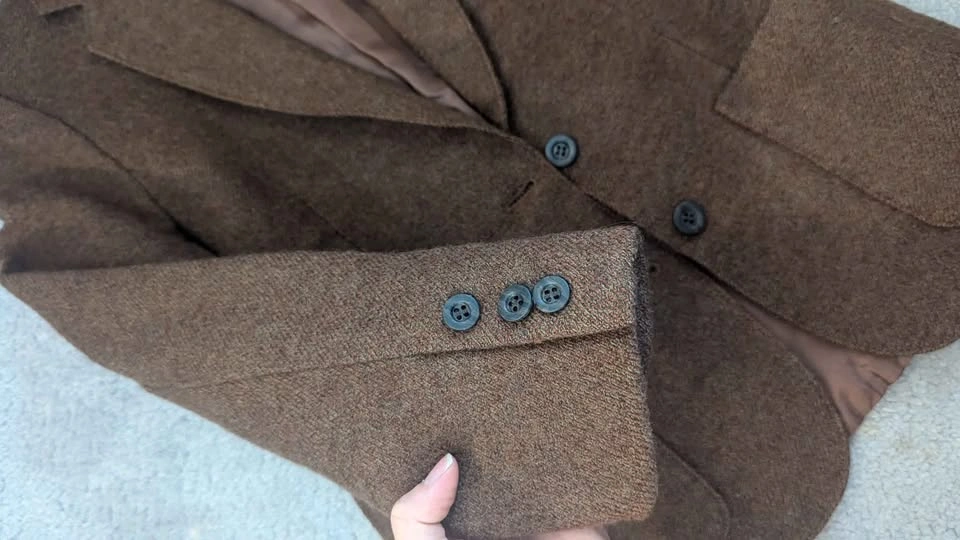 Fitted Virgin Wool Blazer - photo 2