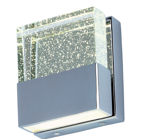 Fizz III LED 5 inch Polished Chrome Bath Vanity Wall Light