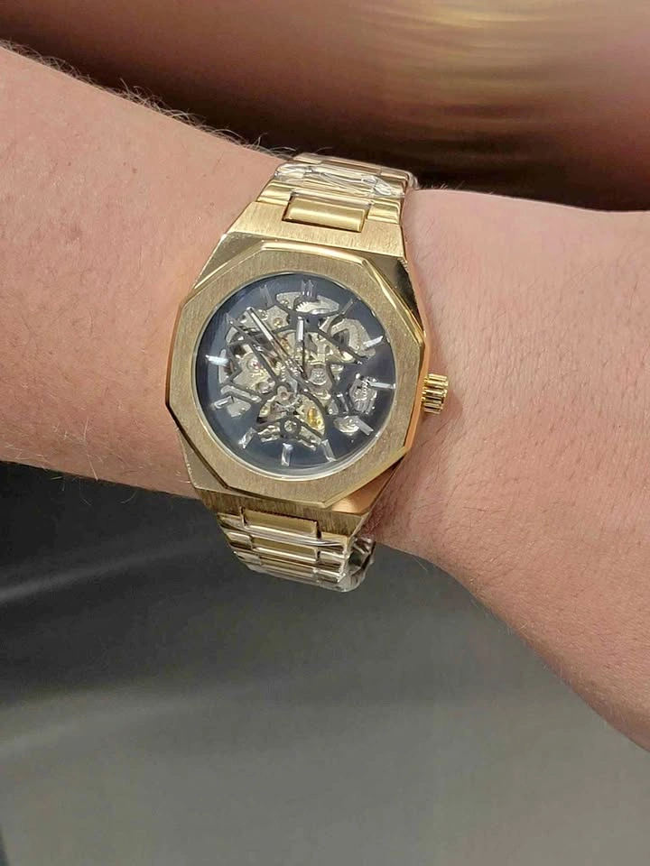 Tevise TM344 Skeleton Automatic Watch
