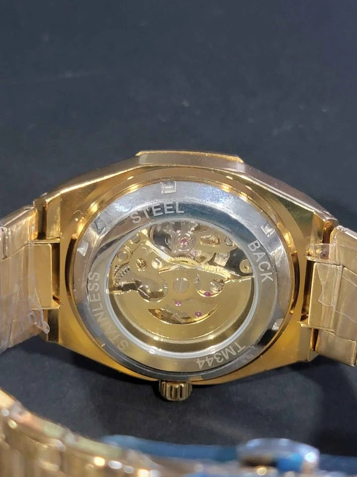 Tevise TM344 Skeleton Automatic Watch - photo 2