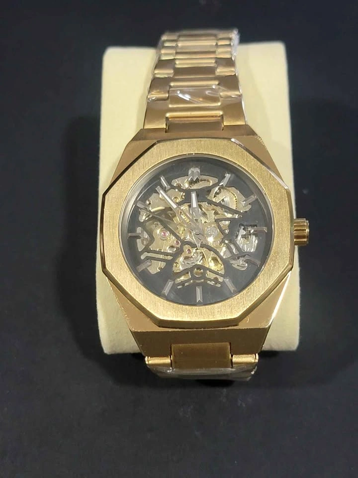 Tevise TM344 Skeleton Automatic Watch - photo 3