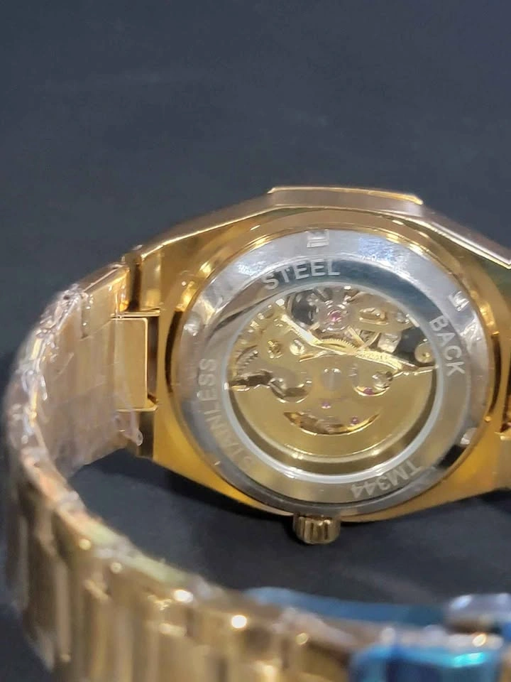Tevise TM344 Skeleton Automatic Watch - photo 4