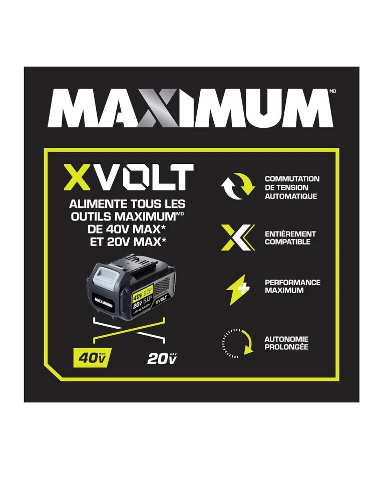 MAXIMUM 40V Brushless Circular Saw Kit, 7-1/4-in - photo 3