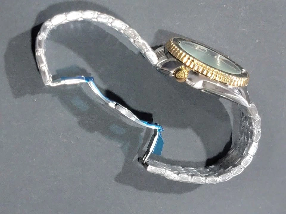 Two-Tone Quartz Dive Style Watch - photo 2