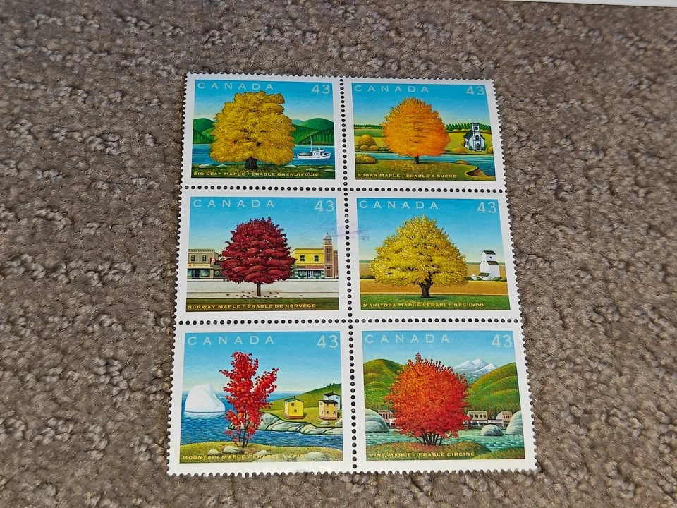 Stamp Panes Canada 1994 Canada Day - Maple Trees Scott #1524 - photo 5