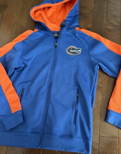 Florida Gators Hoodie Mens SM Blue NCAA Football Colosseum