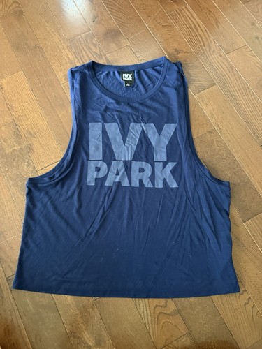 IVY PARK Beyonce Navy Logo Tank Top Women’s Size LARGE - photo 3