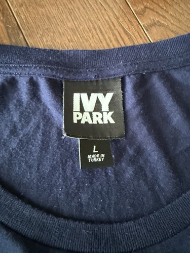 IVY PARK Beyonce Navy Logo Tank Top Women’s Size LARGE - photo 4