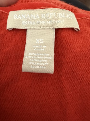 Banana Republic Extra Fine Merino Wool Sweater Women's XS - photo 4