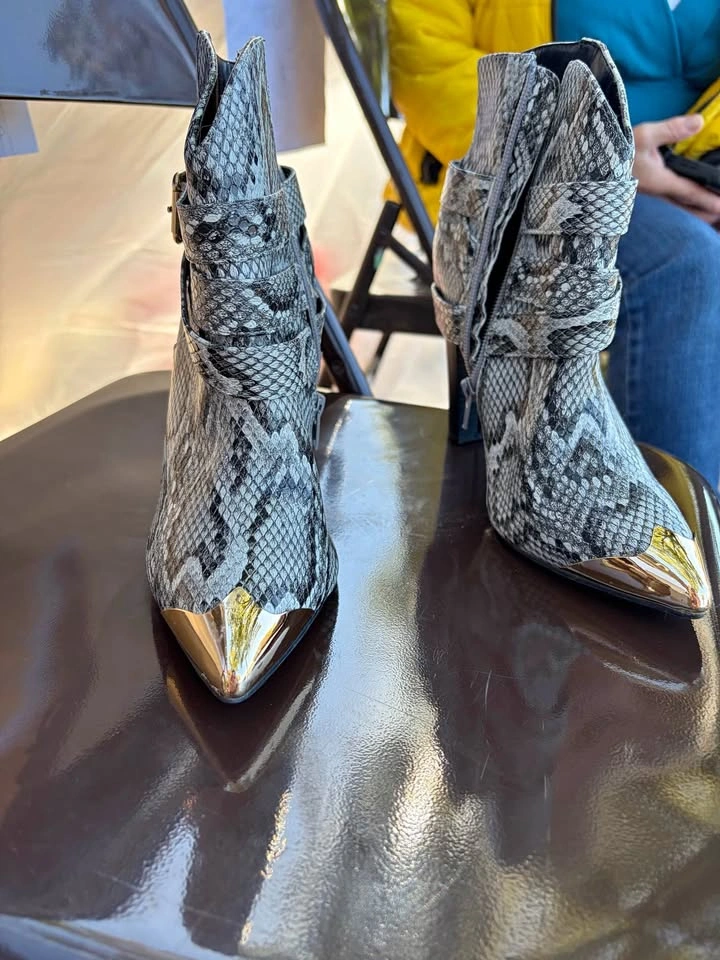 Snakeskin Boots