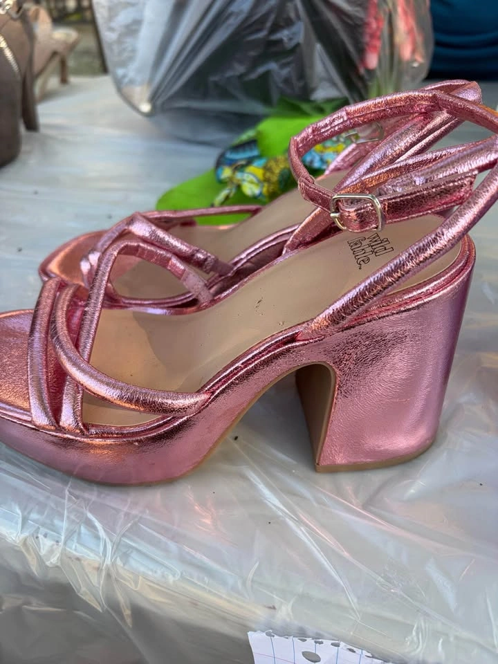Pink Strap Heels - photo 2